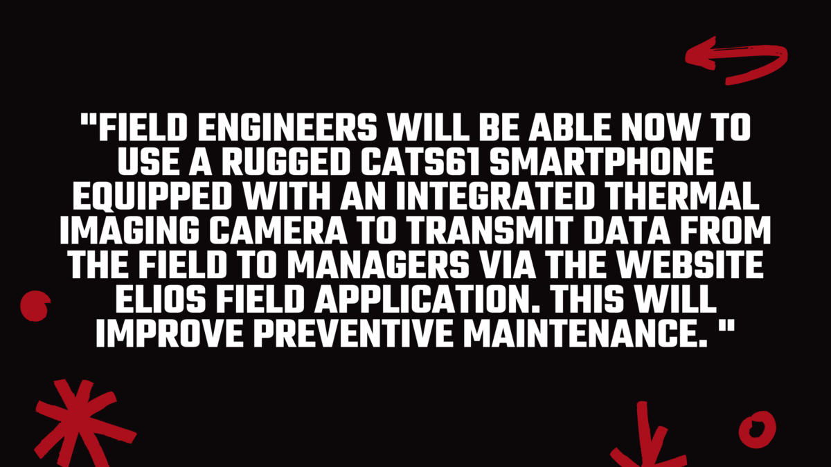 Why the Cat S61 is perfect for field engineers. 